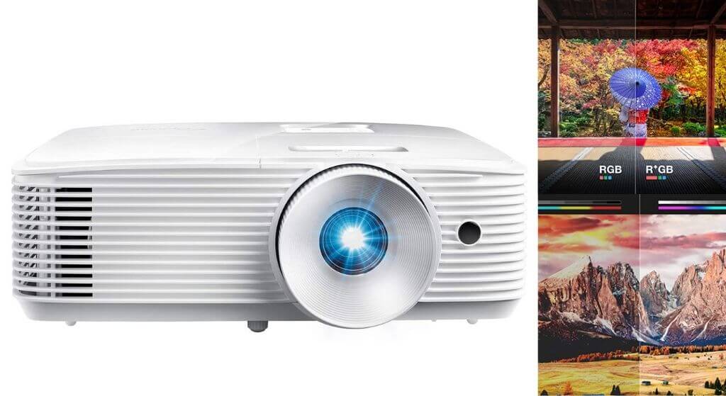 Optoma HD28HDR 4k_1080p Home Theater Projector review